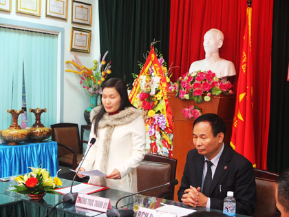 Lễ ban giao tổ chức Đảng và các Đảng viên từ trường TC bưu chính viễn thông và CNTT miền núi về Đảng bộ trường CĐ Kinh tế-Tài chính Thái Nguyên